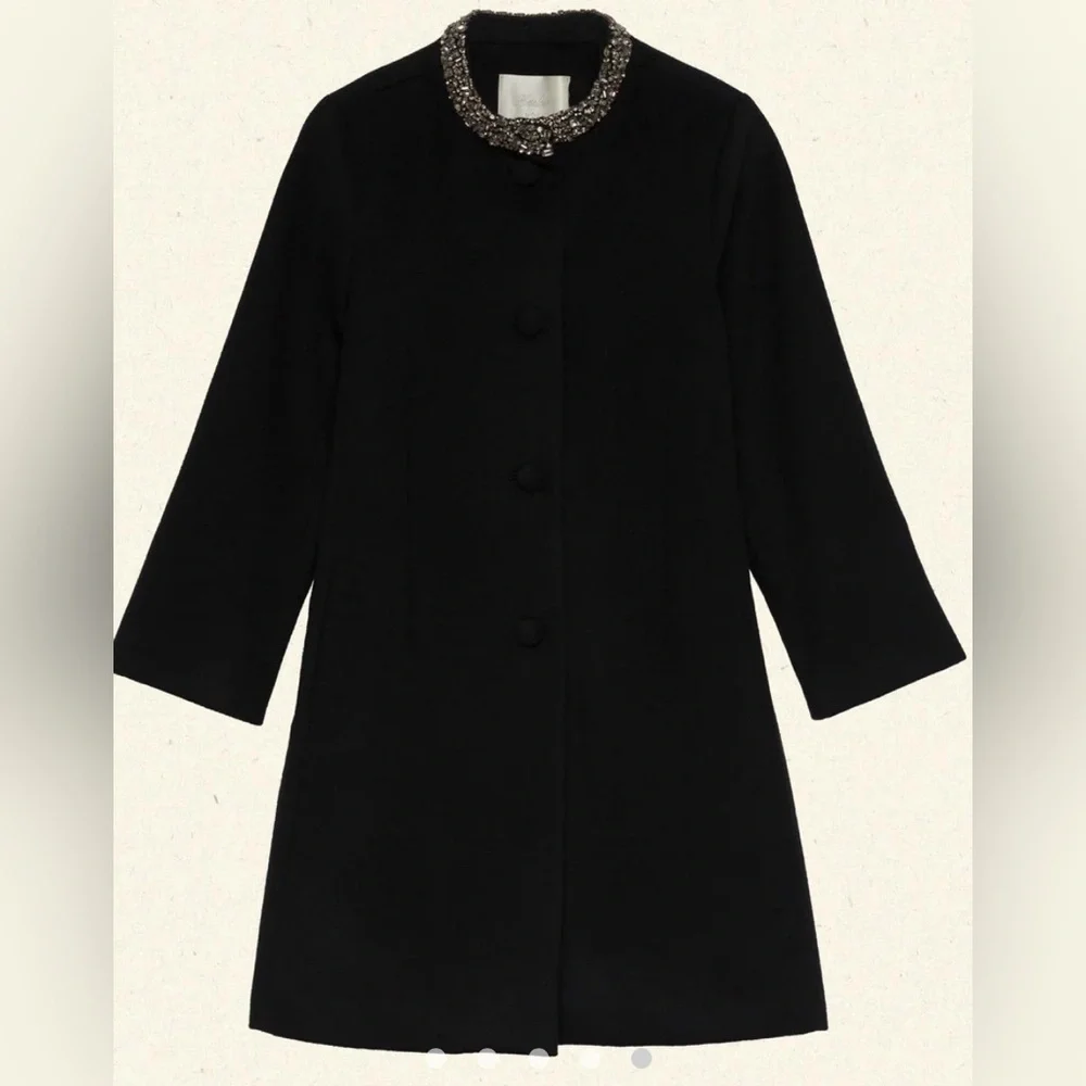 DÔEN Heirloom Annemarie Cashmere Blend Coat NWT - Picture 4 of 12